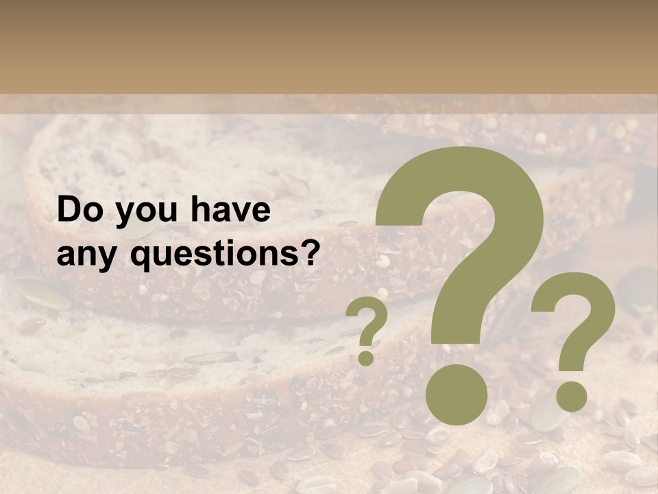 Diet Spread Meal PowerPoint Template