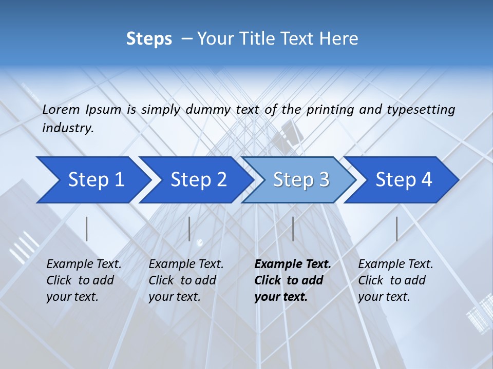Trade Growth Work PowerPoint Template