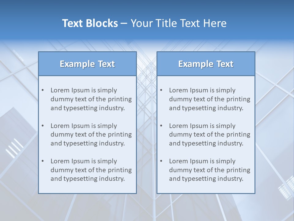 Trade Growth Work PowerPoint Template