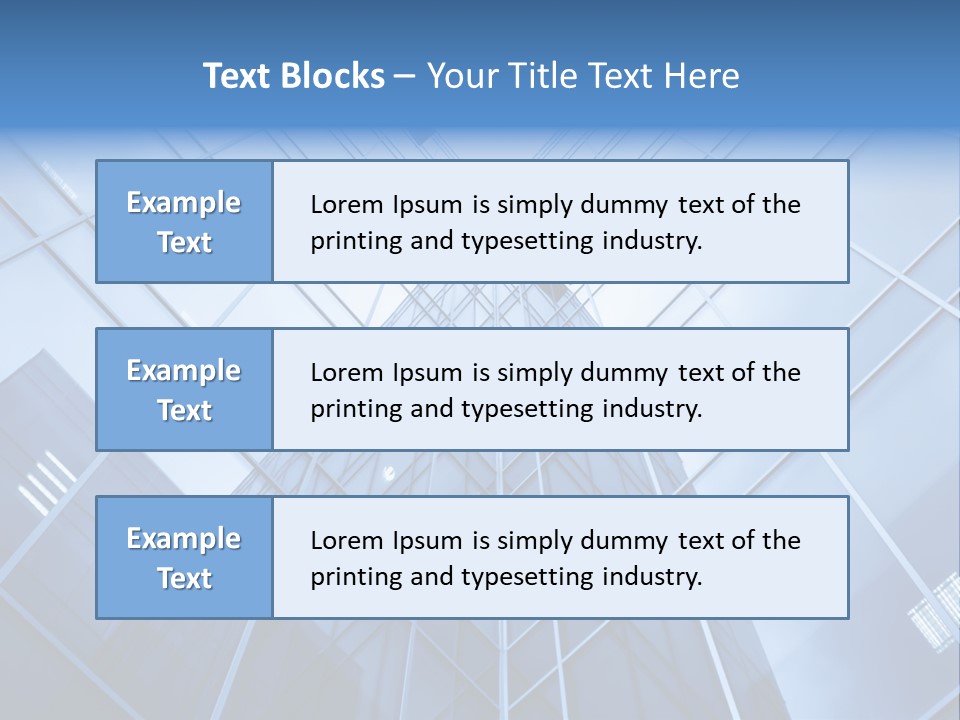 Trade Growth Work PowerPoint Template
