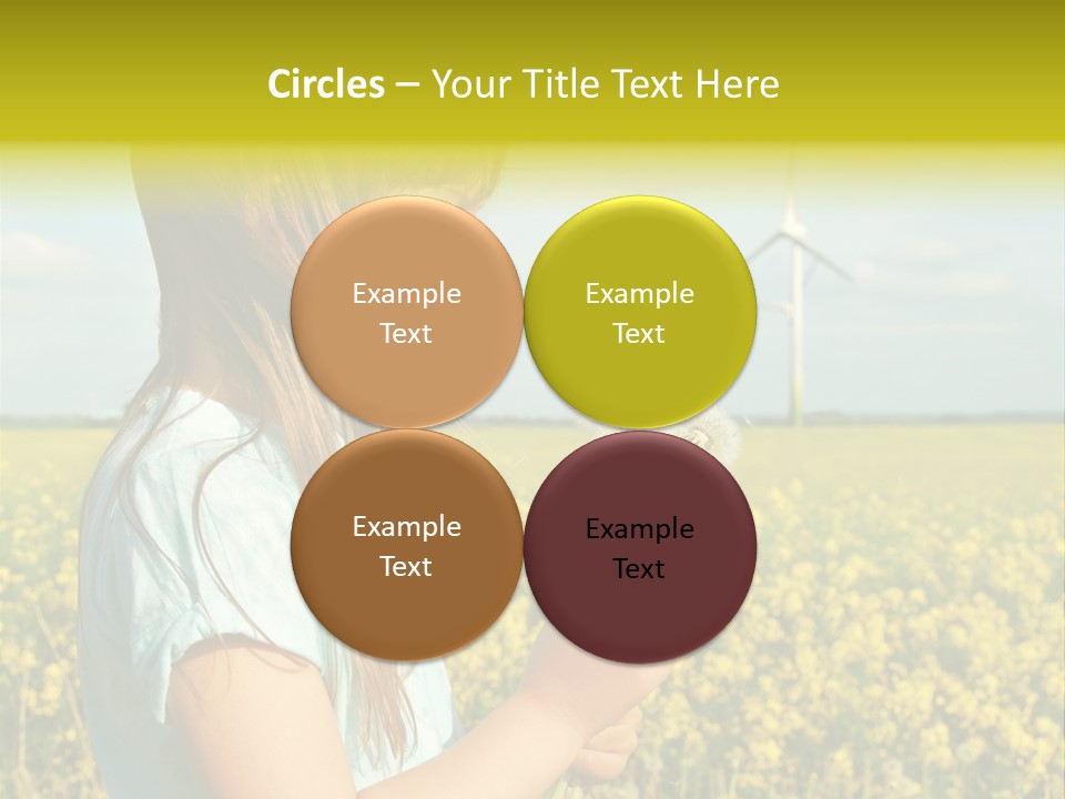 Oil Environmental Clean PowerPoint Template