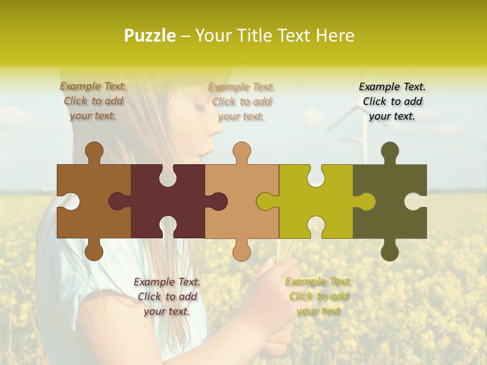 Oil Environmental Clean PowerPoint Template