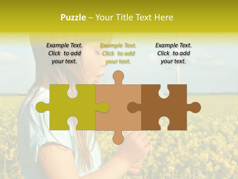 Oil Environmental Clean PowerPoint Template