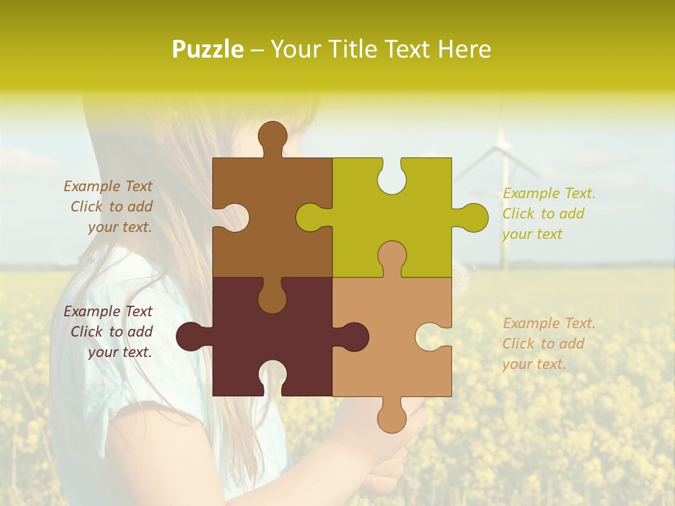 Oil Environmental Clean PowerPoint Template