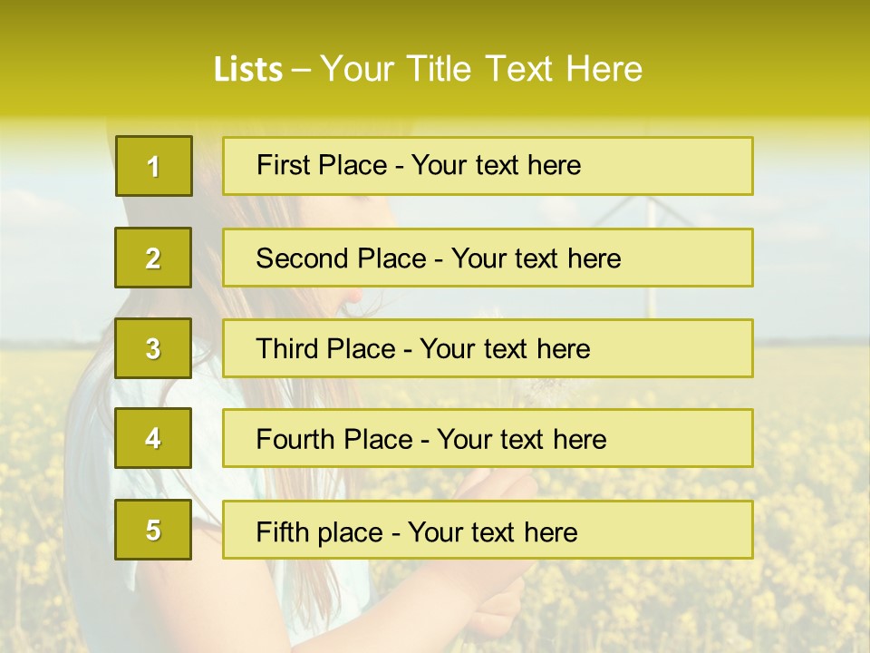 Oil Environmental Clean PowerPoint Template