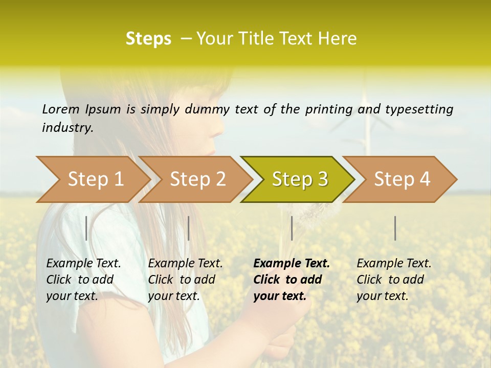 Oil Environmental Clean PowerPoint Template