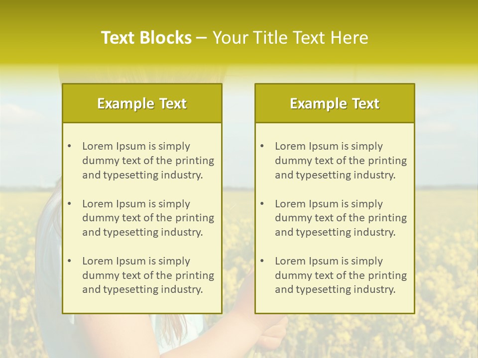 Oil Environmental Clean PowerPoint Template