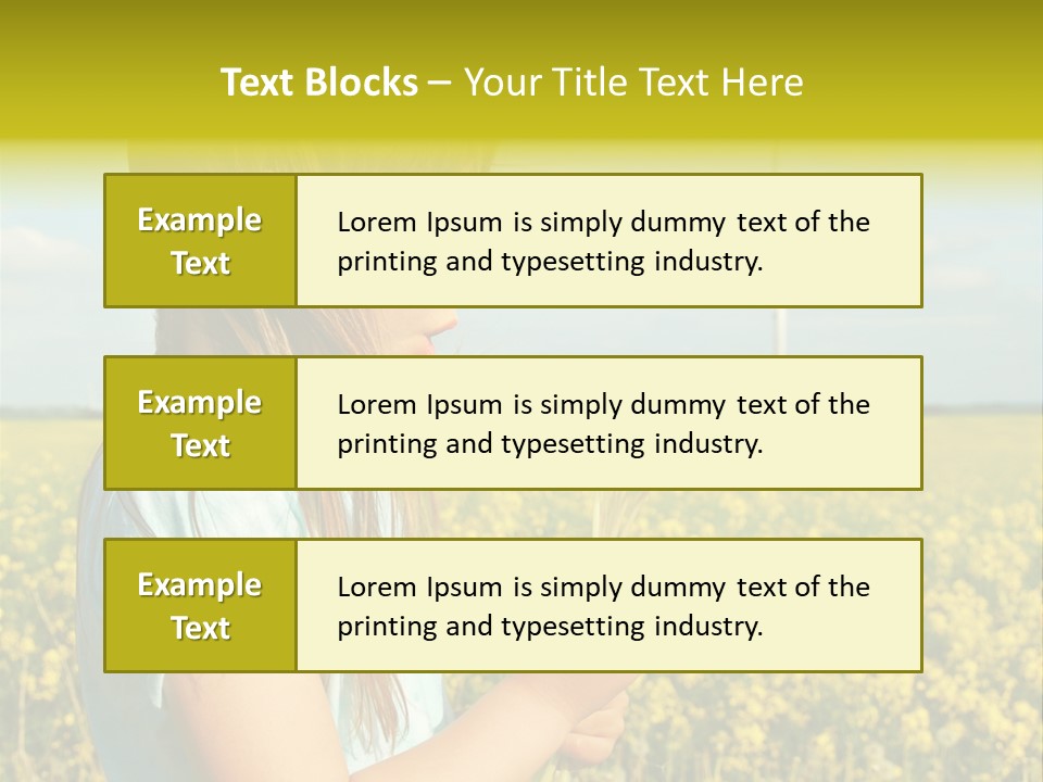 Oil Environmental Clean PowerPoint Template