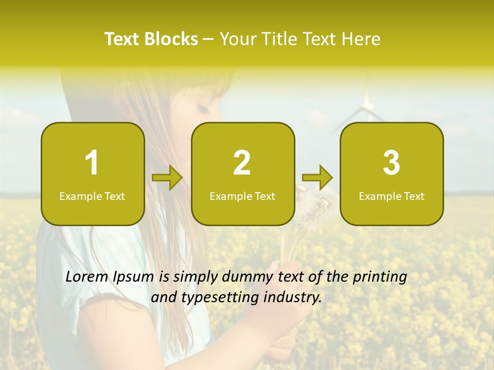 Oil Environmental Clean PowerPoint Template