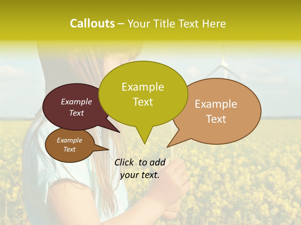 Oil Environmental Clean PowerPoint Template