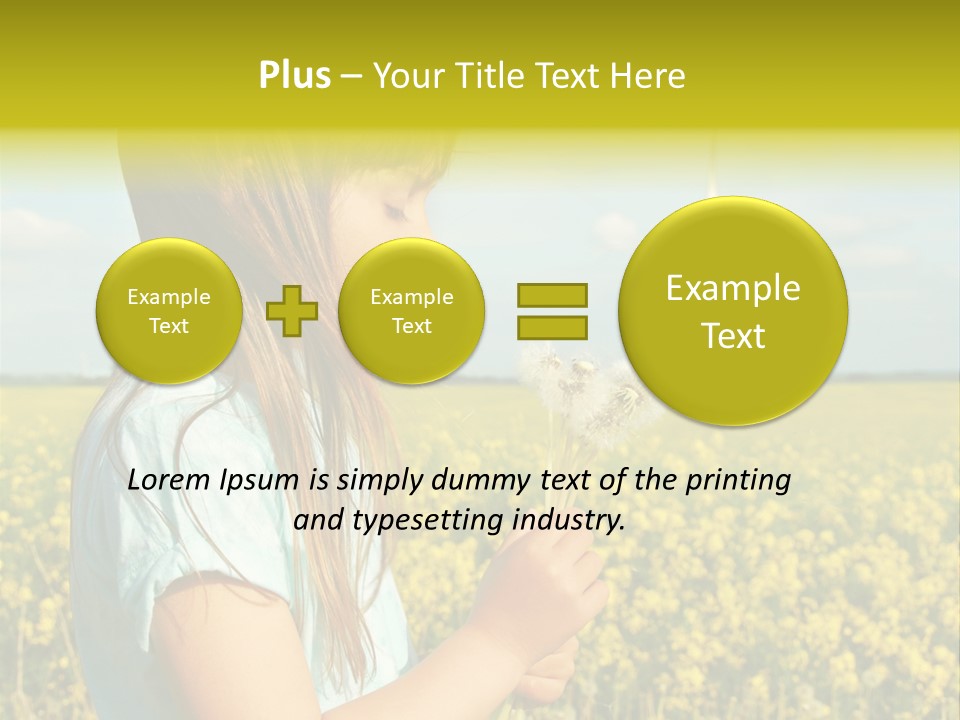 Oil Environmental Clean PowerPoint Template
