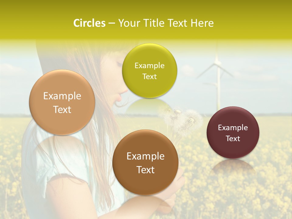 Oil Environmental Clean PowerPoint Template