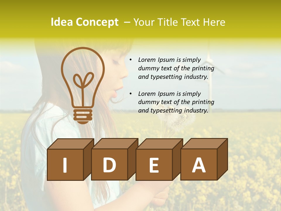 Oil Environmental Clean PowerPoint Template