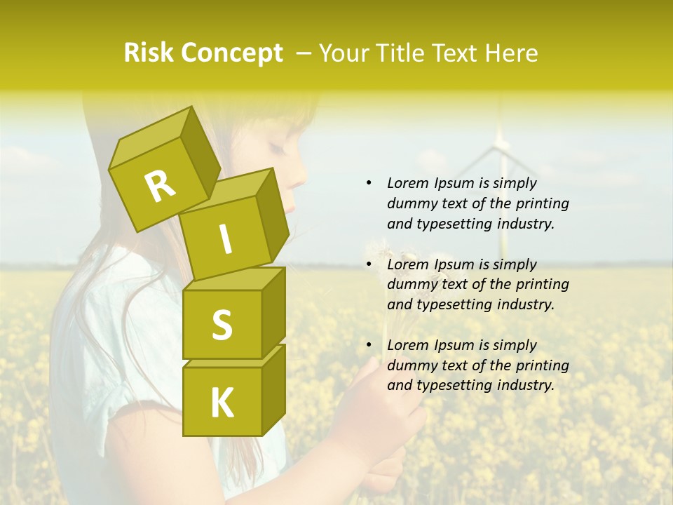 Oil Environmental Clean PowerPoint Template