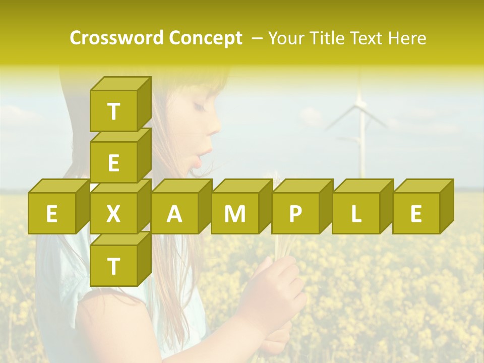 Oil Environmental Clean PowerPoint Template