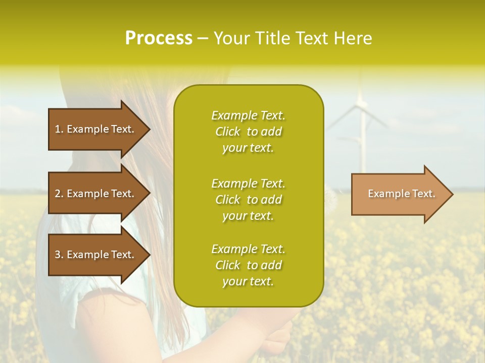 Oil Environmental Clean PowerPoint Template