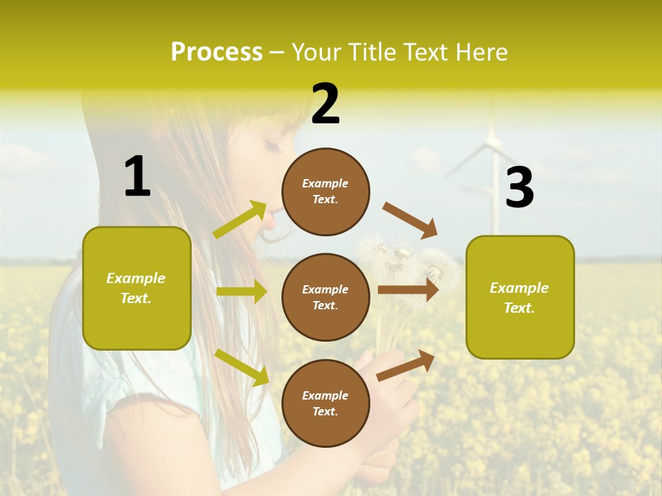 Oil Environmental Clean PowerPoint Template