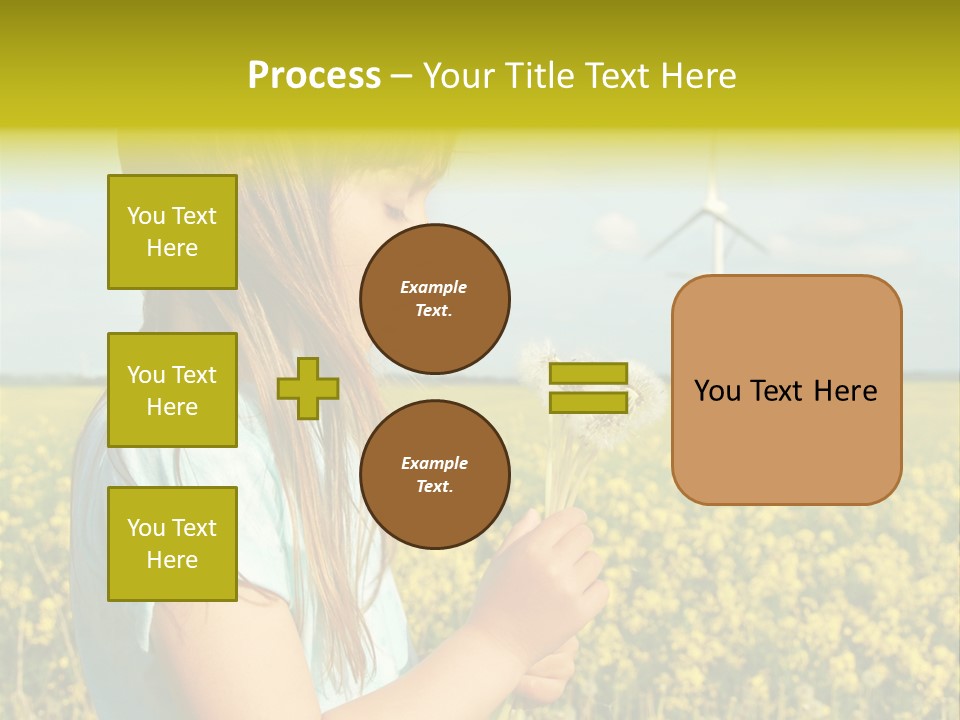 Oil Environmental Clean PowerPoint Template