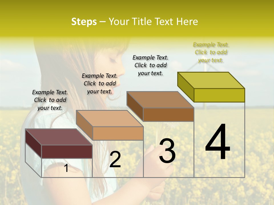 Oil Environmental Clean PowerPoint Template