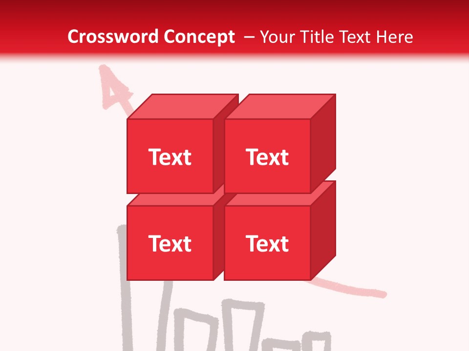 Advantage Arrow Graphic PowerPoint Template