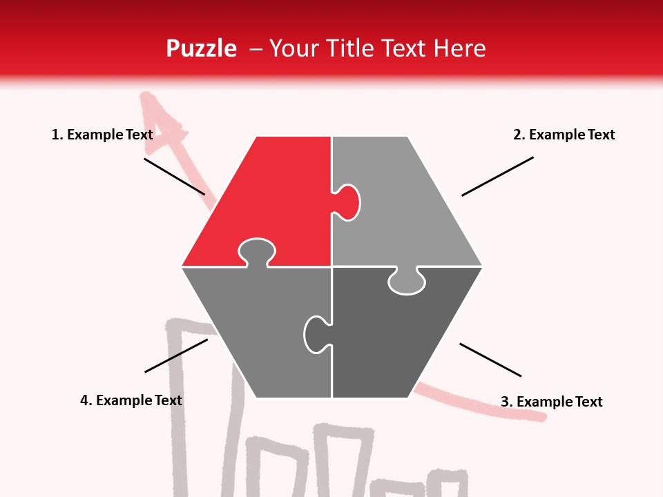 Advantage Arrow Graphic PowerPoint Template