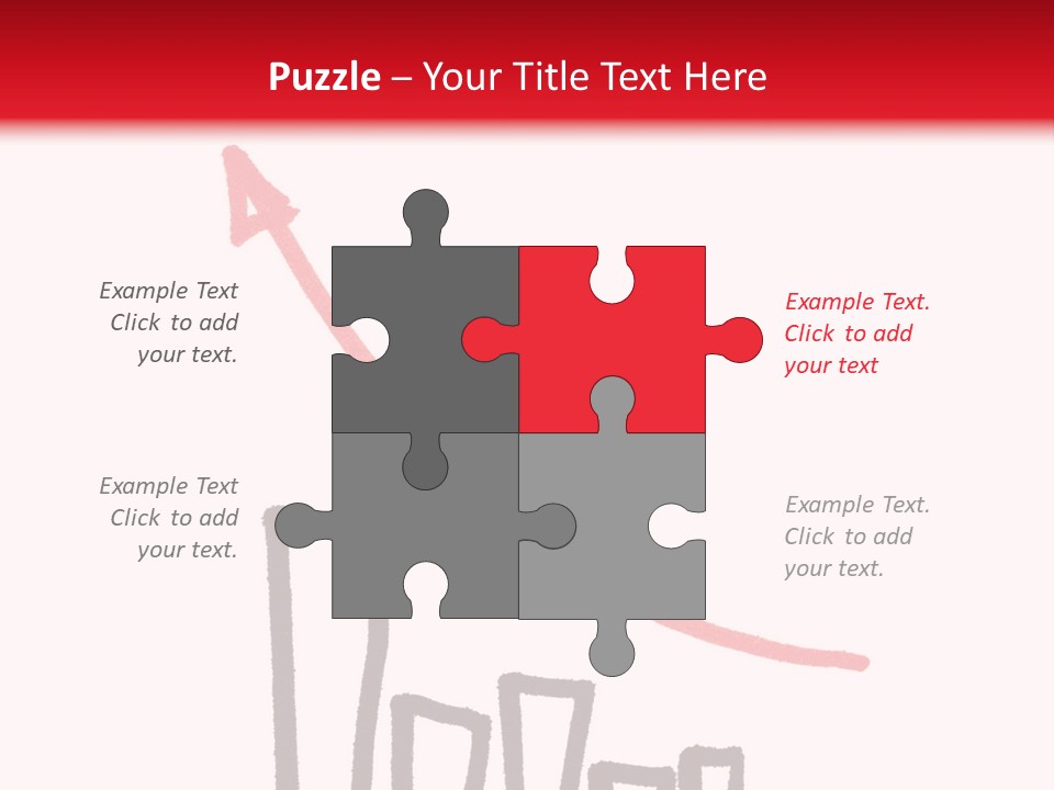 Advantage Arrow Graphic PowerPoint Template