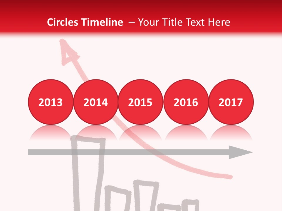 Advantage Arrow Graphic PowerPoint Template