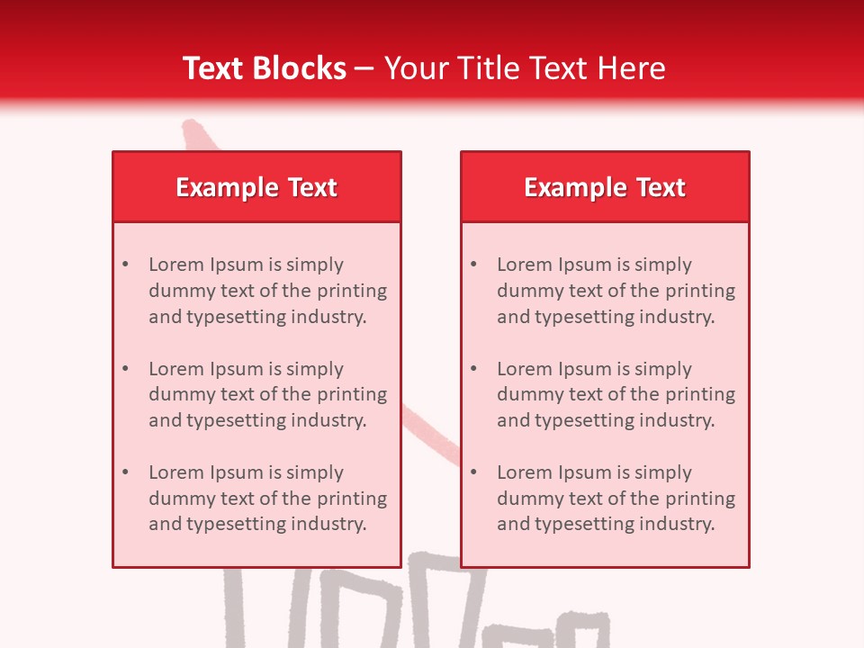 Advantage Arrow Graphic PowerPoint Template