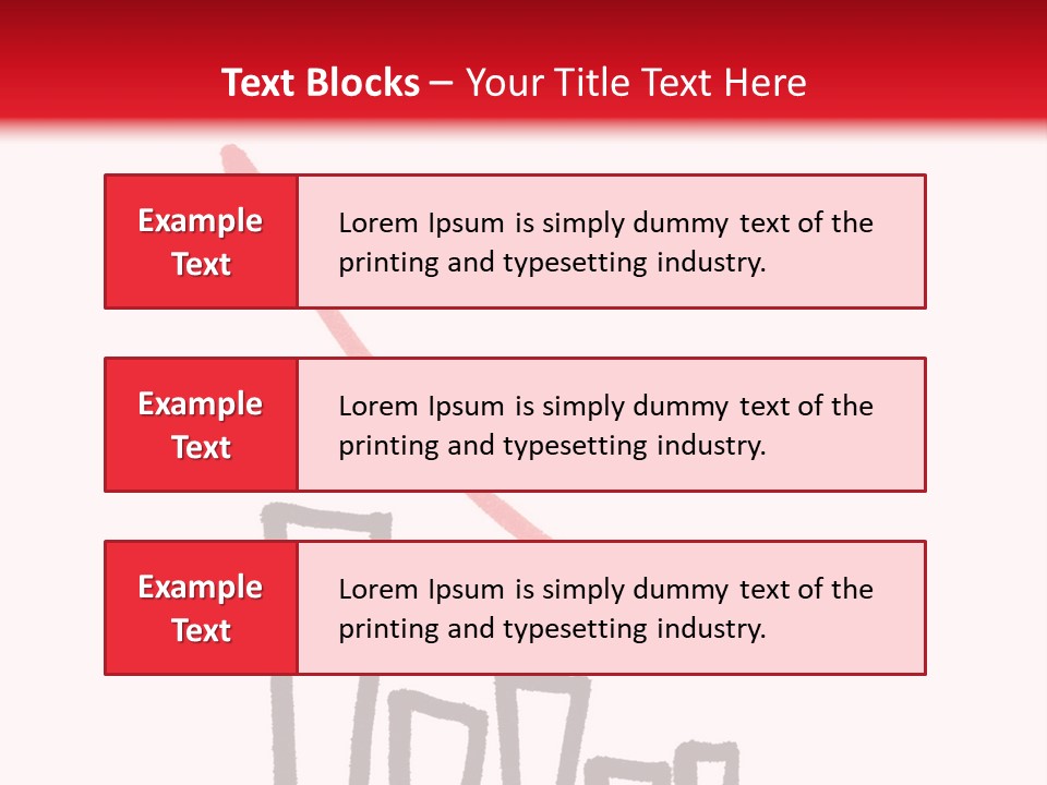 Advantage Arrow Graphic PowerPoint Template