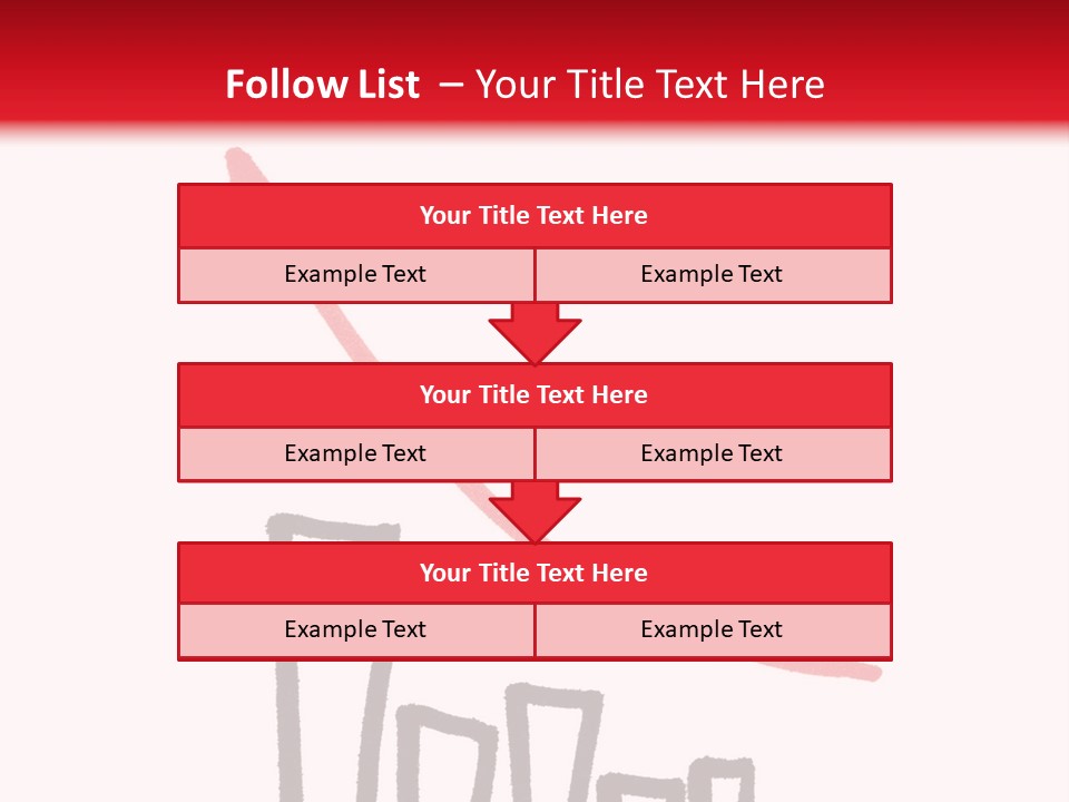 Advantage Arrow Graphic PowerPoint Template