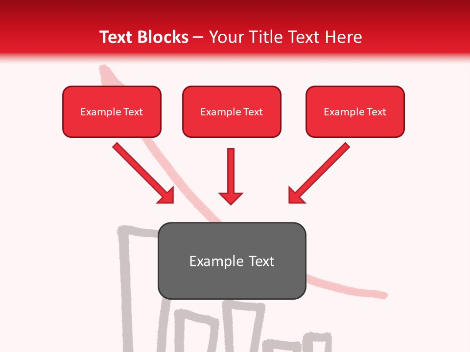 Advantage Arrow Graphic PowerPoint Template