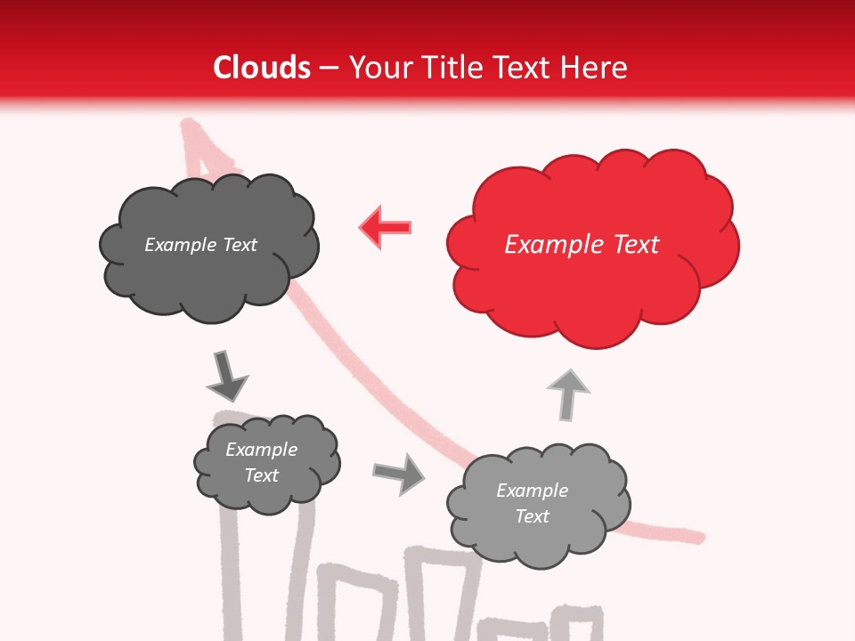 Advantage Arrow Graphic PowerPoint Template