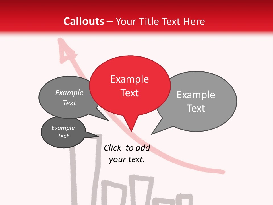 Advantage Arrow Graphic PowerPoint Template