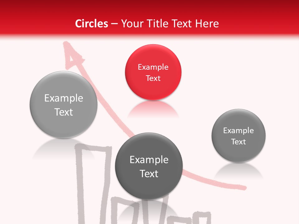 Advantage Arrow Graphic PowerPoint Template