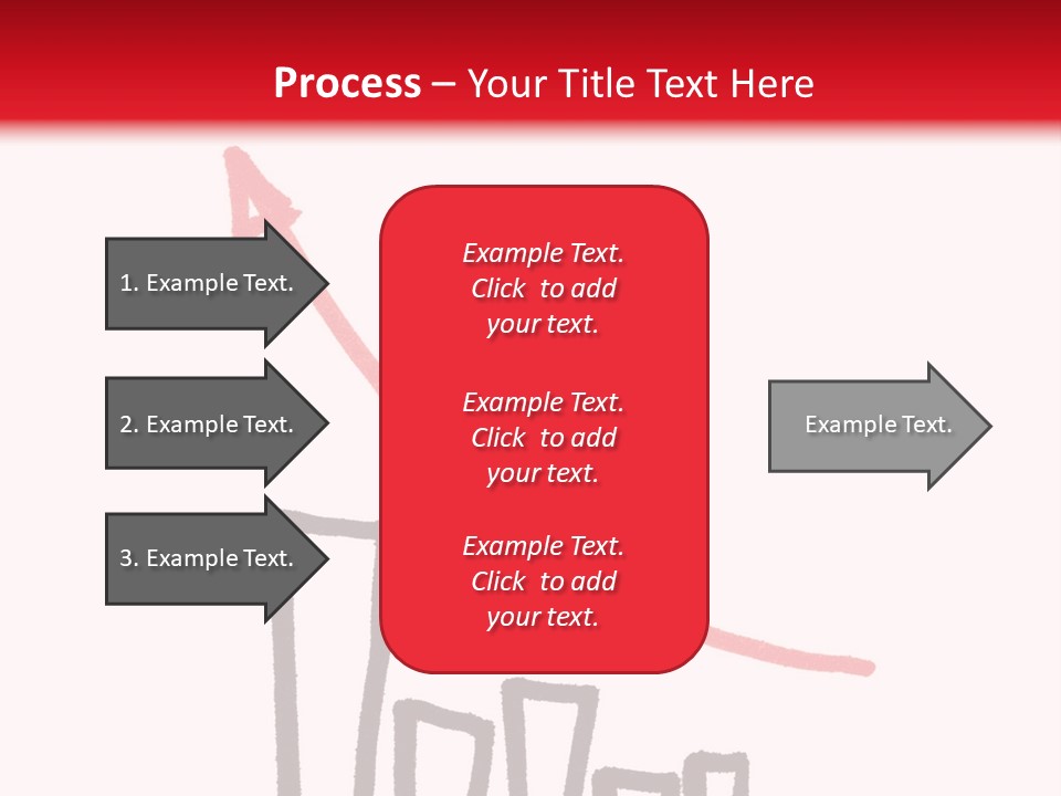 Advantage Arrow Graphic PowerPoint Template
