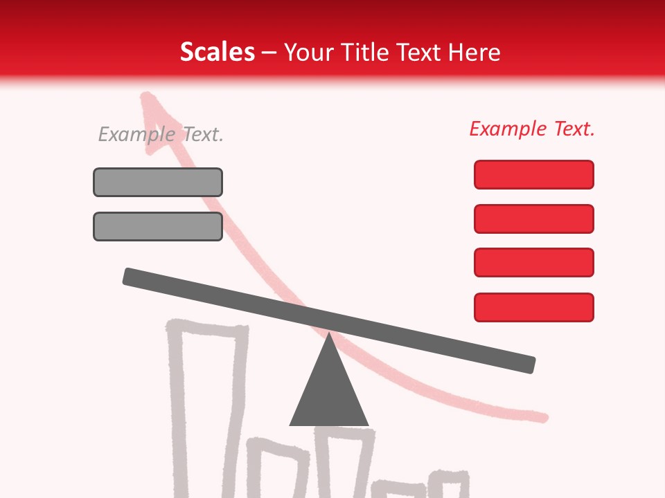 Advantage Arrow Graphic PowerPoint Template