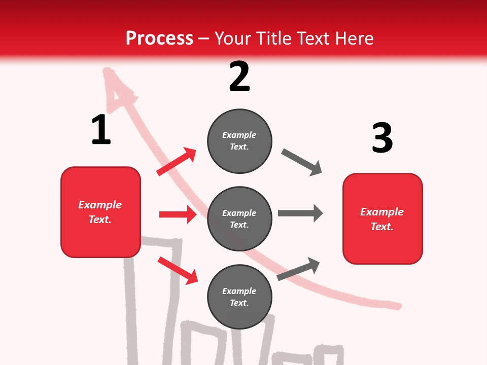 Advantage Arrow Graphic PowerPoint Template