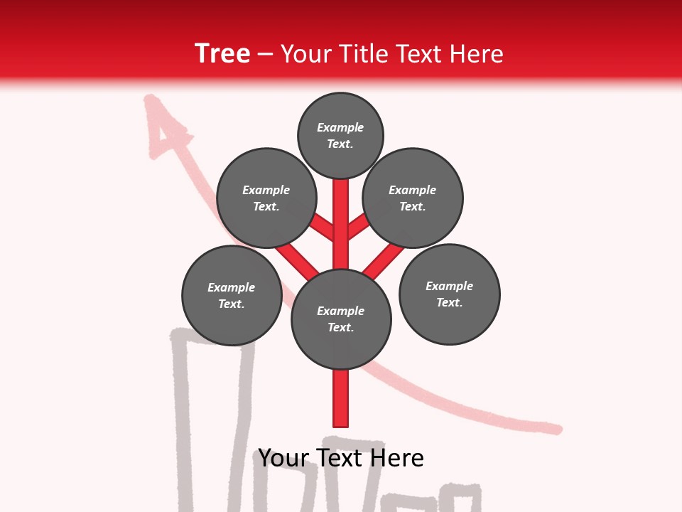 Advantage Arrow Graphic PowerPoint Template