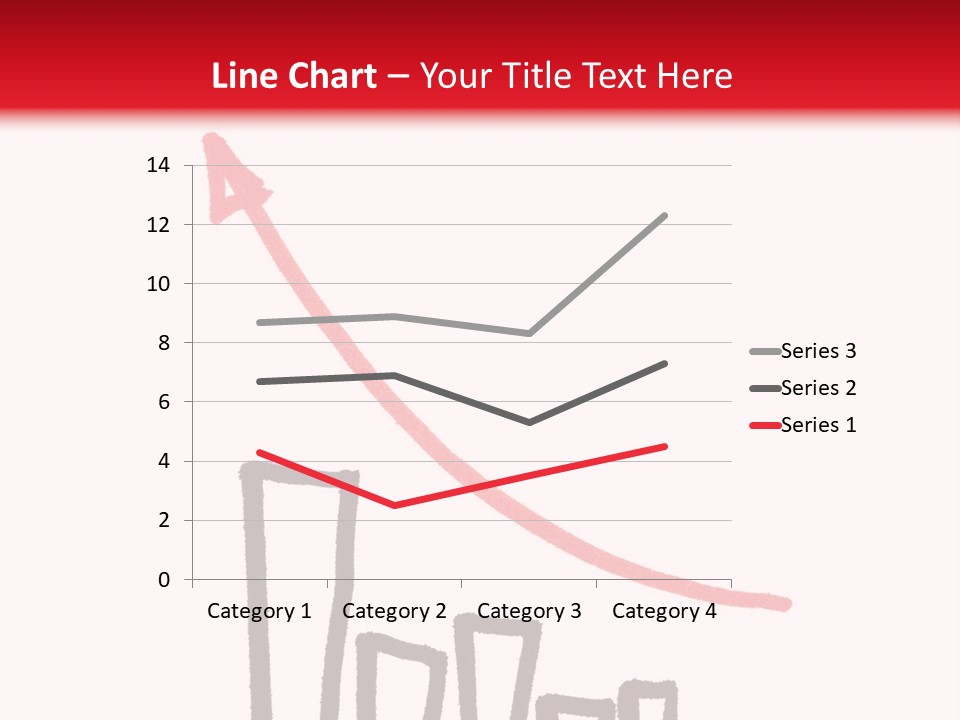 Advantage Arrow Graphic PowerPoint Template