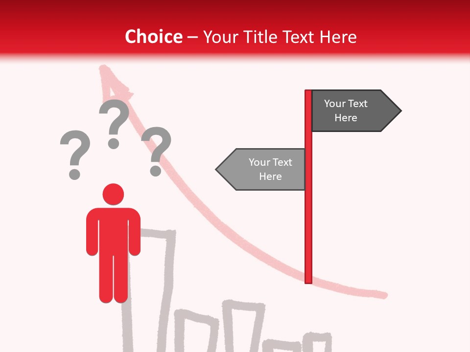Advantage Arrow Graphic PowerPoint Template