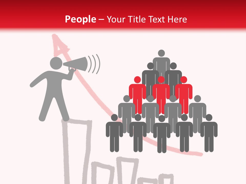 Advantage Arrow Graphic PowerPoint Template