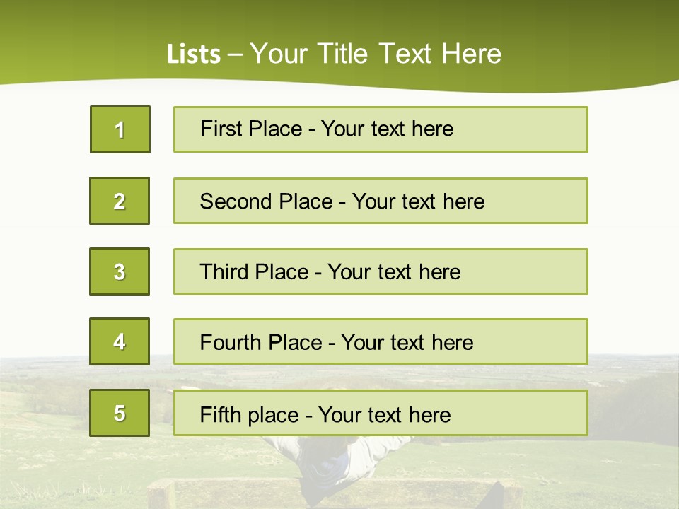 Your Free Bench PowerPoint Template