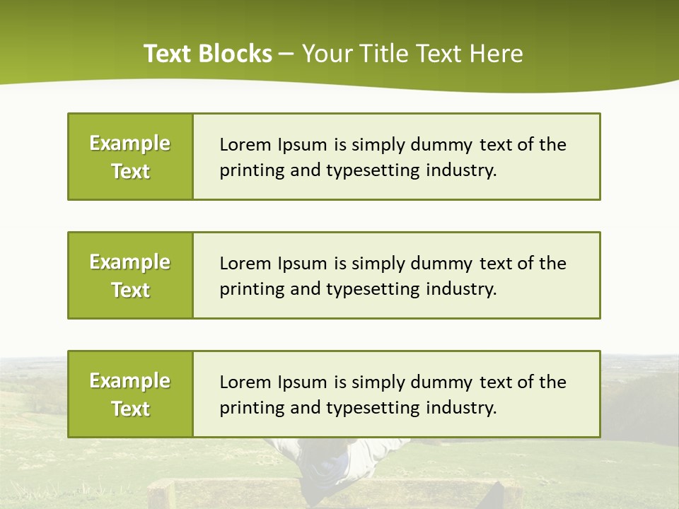 Your Free Bench PowerPoint Template