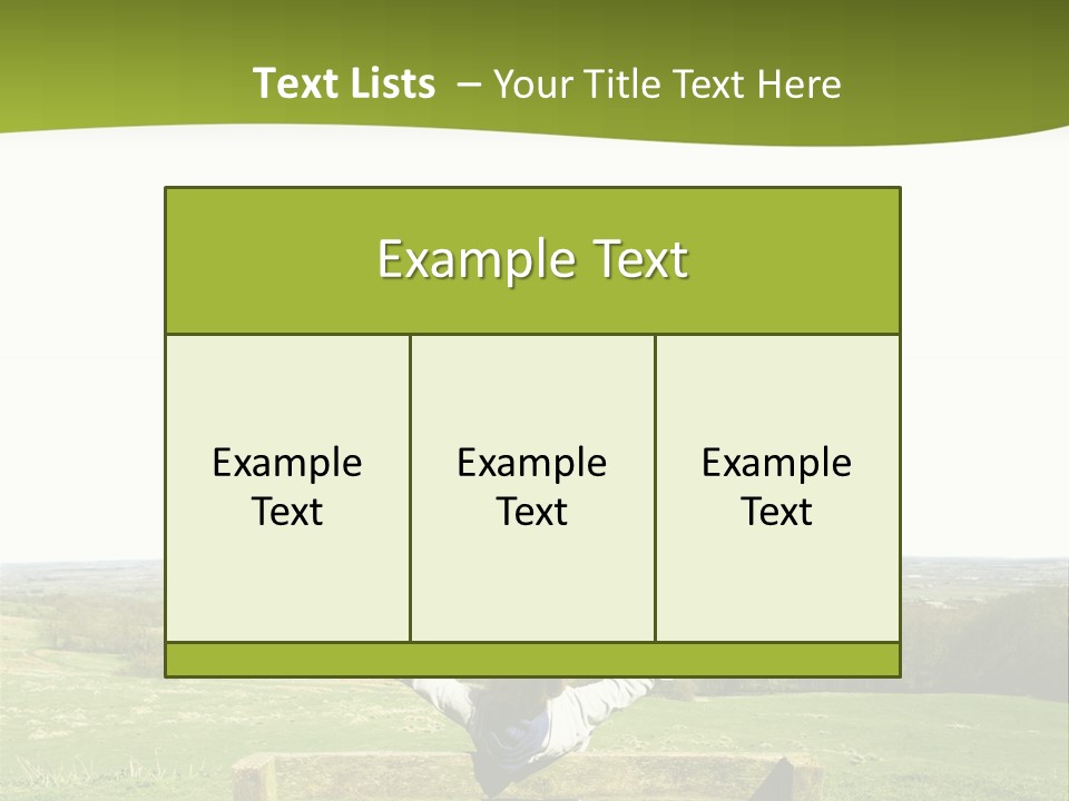 Your Free Bench PowerPoint Template