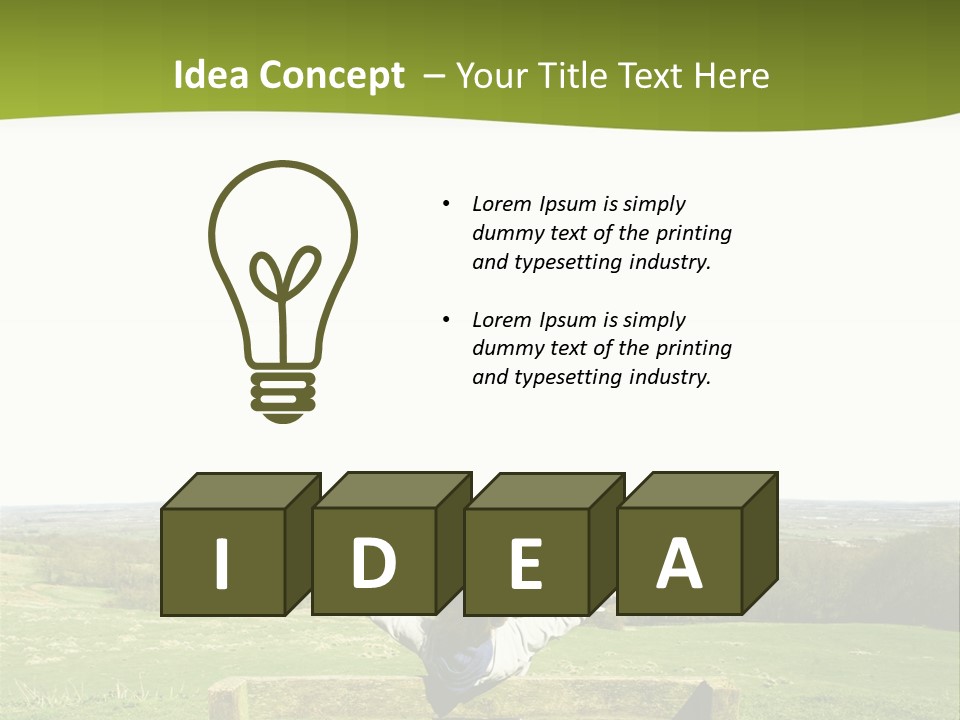 Your Free Bench PowerPoint Template