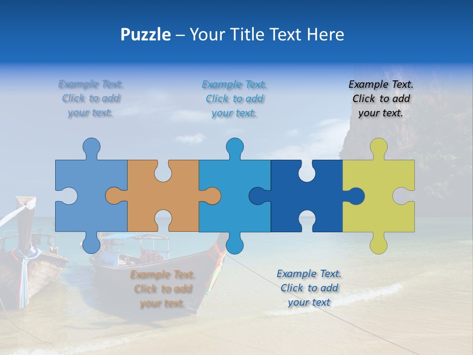 Beautiful Summer Green PowerPoint Template