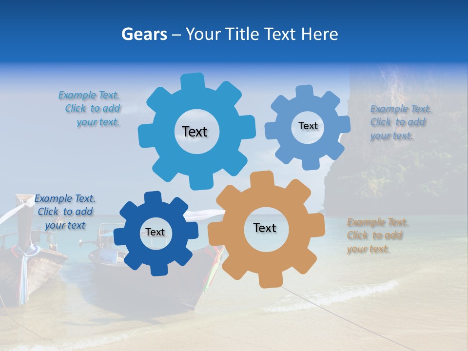 Beautiful Summer Green PowerPoint Template