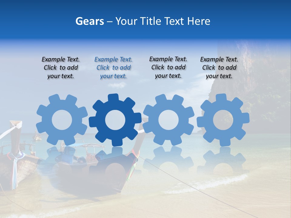 Beautiful Summer Green PowerPoint Template