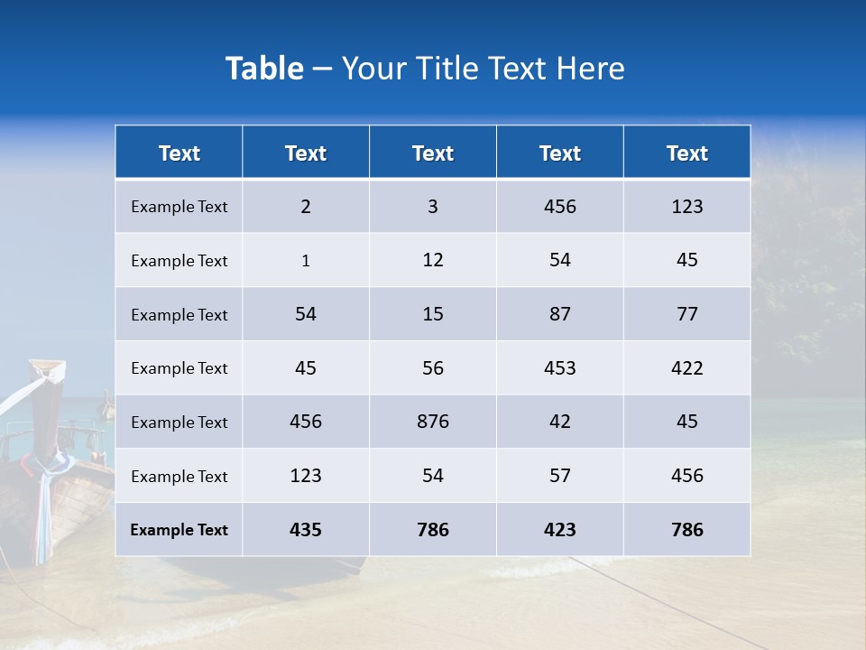 Beautiful Summer Green PowerPoint Template