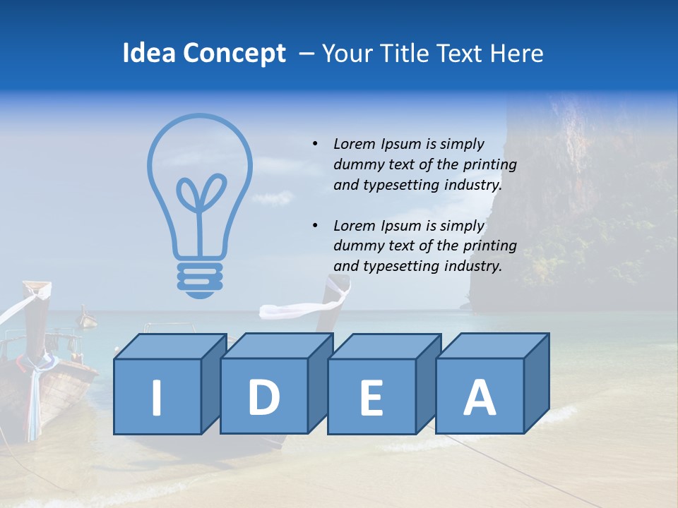 Beautiful Summer Green PowerPoint Template